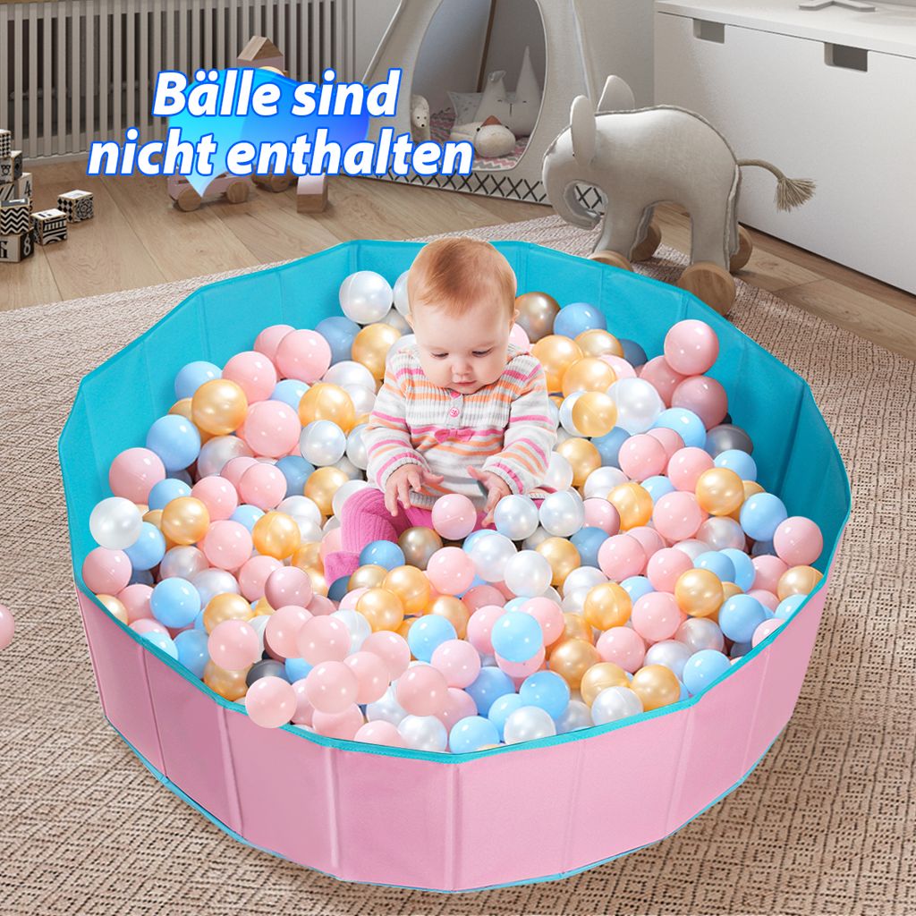 Laufgitter Kinderlaufgitter Laufstall Spielzeuge Absperrgitter Waschbar Faltbar 