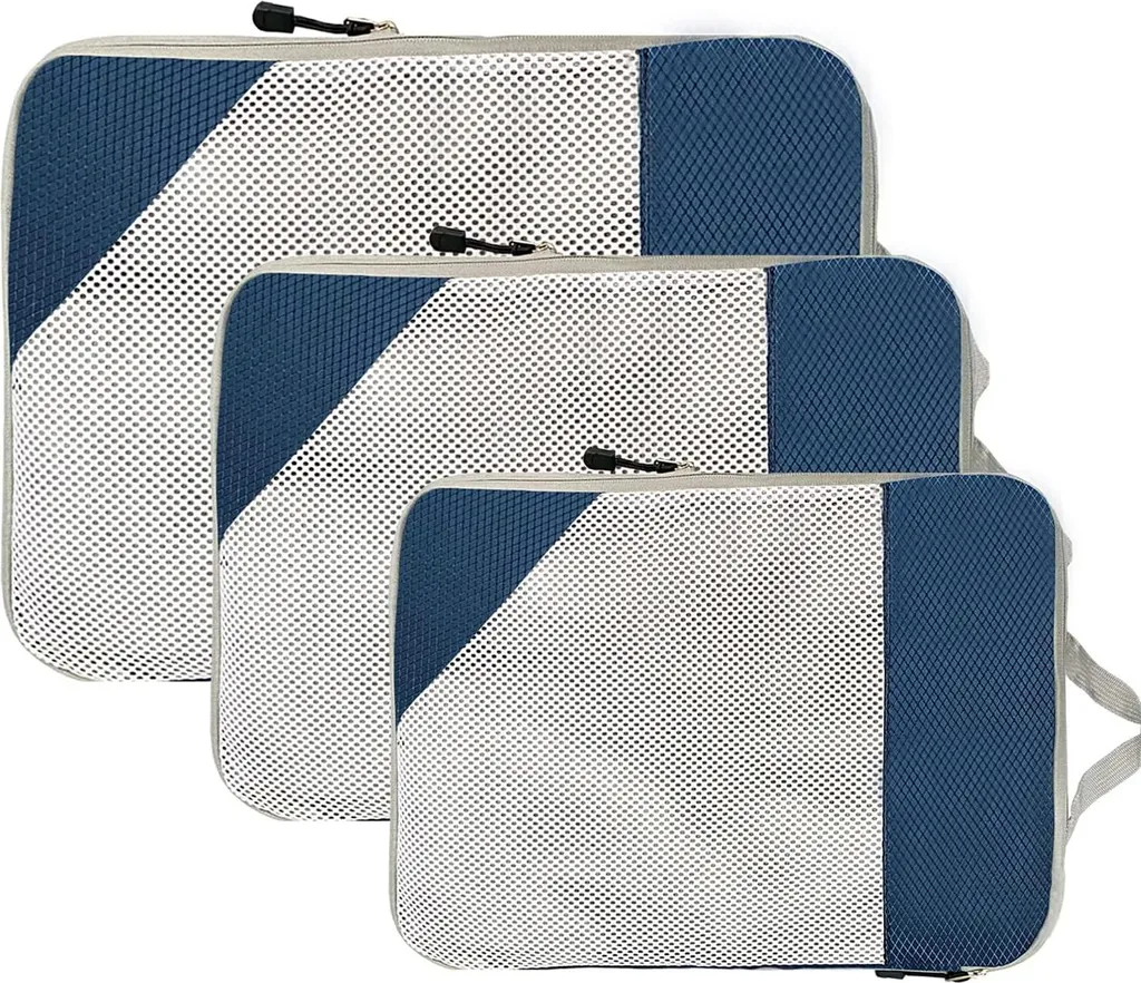 Organisateur de valise voyage : Packing cubes 4 pièces spécial vacances - 4