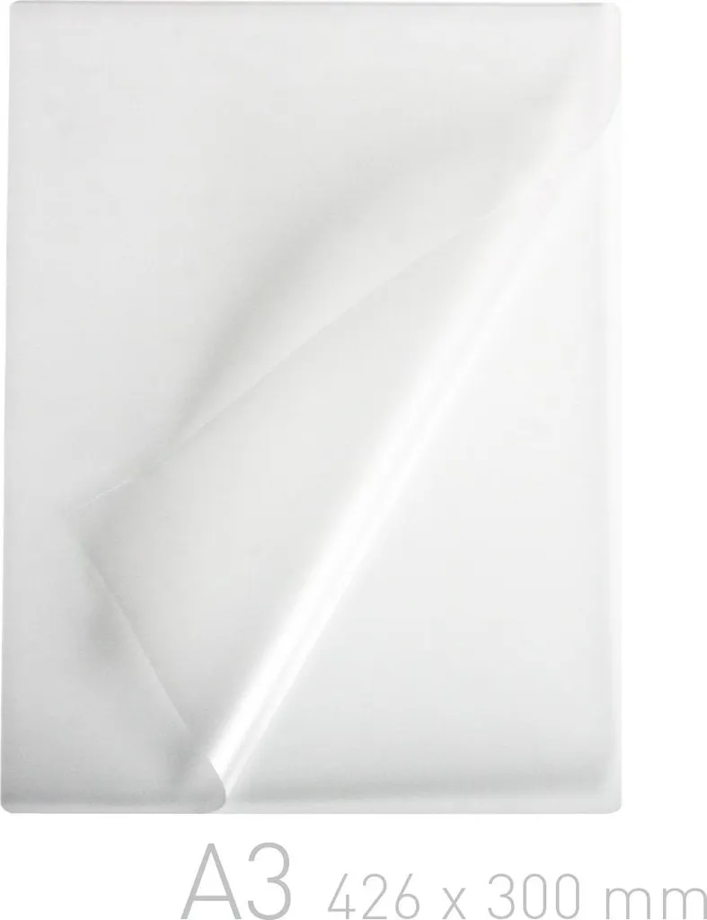 Pochettes de plastification A3 Opus 80 microns pour documents Pro