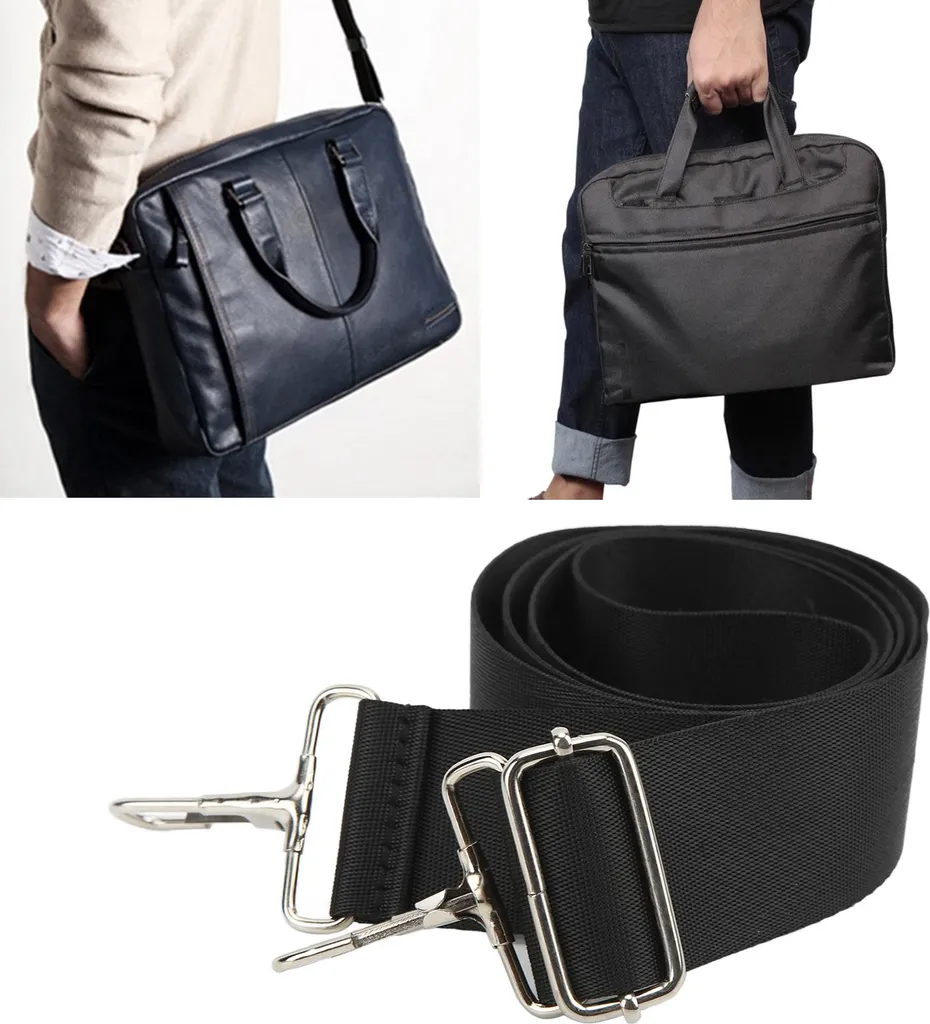 Cinturino per borsa a tracolla largo 3.8cm in Nylon di nuovo colore