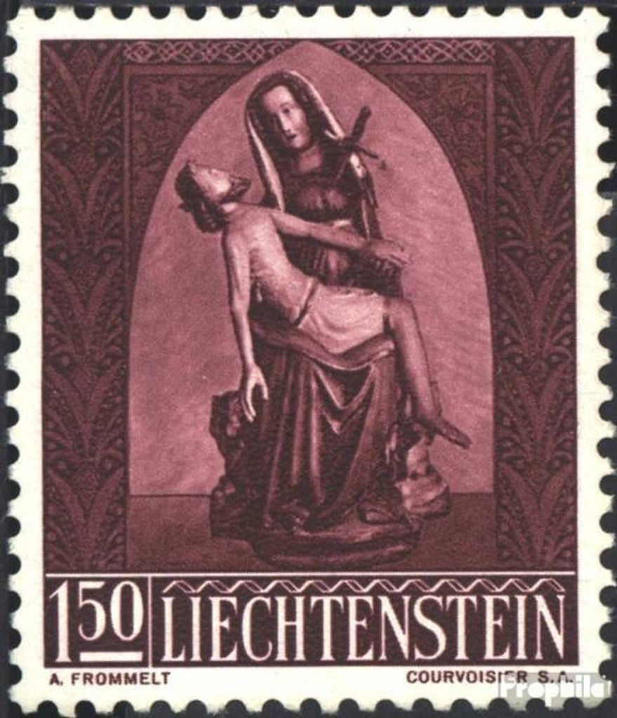 Briefmarken Liechtenstein 1957 Mi 364 postfrisch Weihnachten