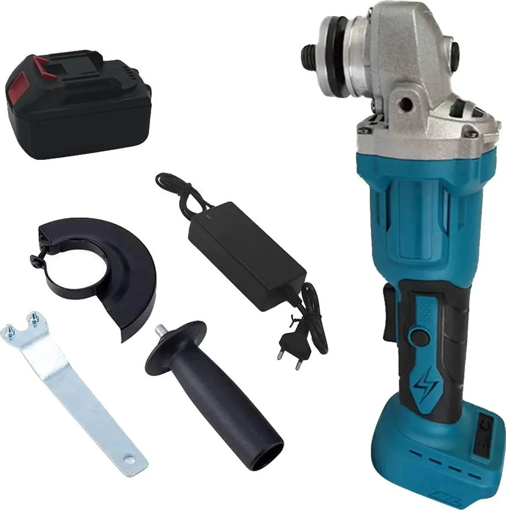 Meuleuse angulaire brushless avec poignée latérale pour découpe métal