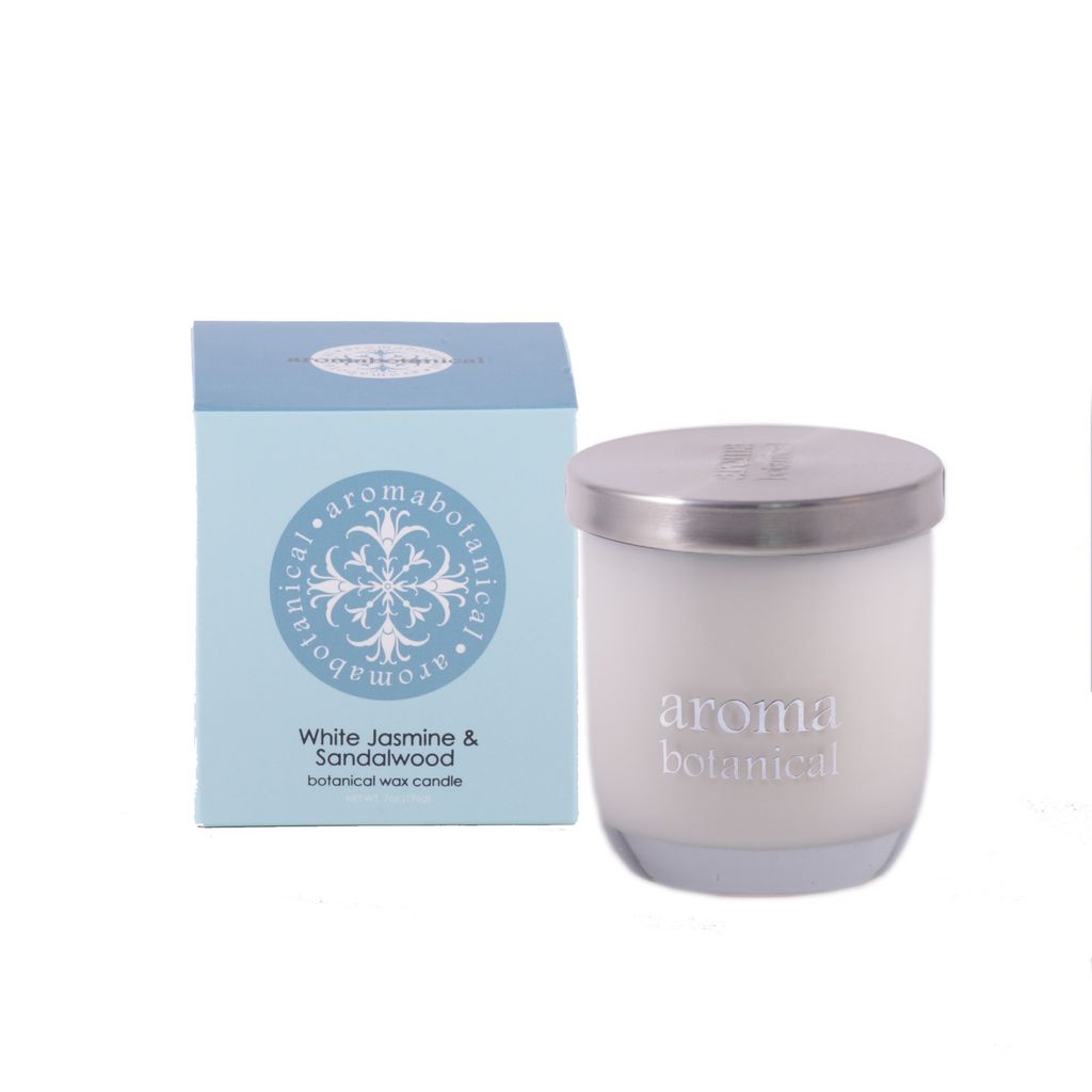 Botanical Duftkerze White Jasmine & Sandalwood