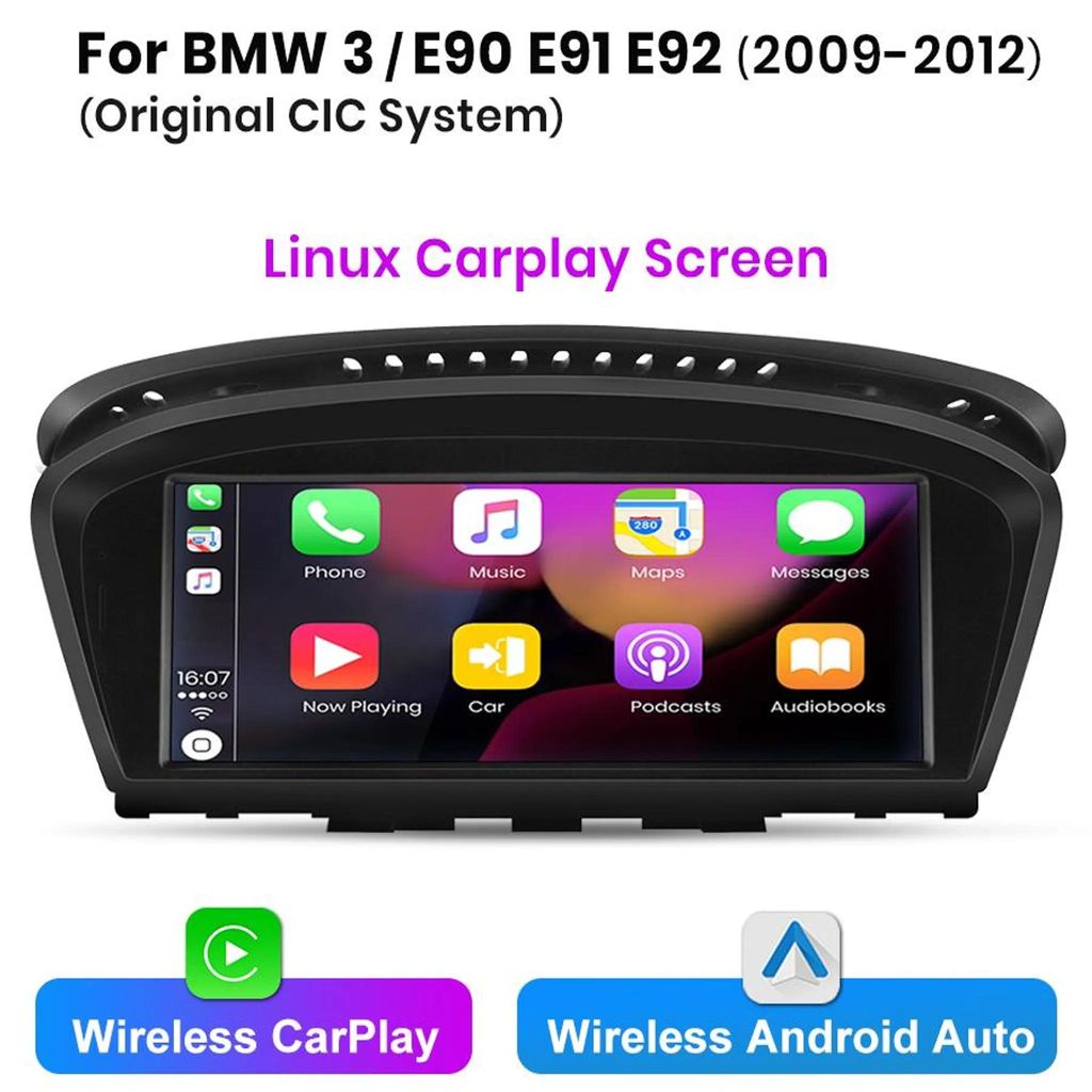 8,8” Linux CarPlay Autoradio für BMW E60 E61 E63 E64 E90 Produktbild 