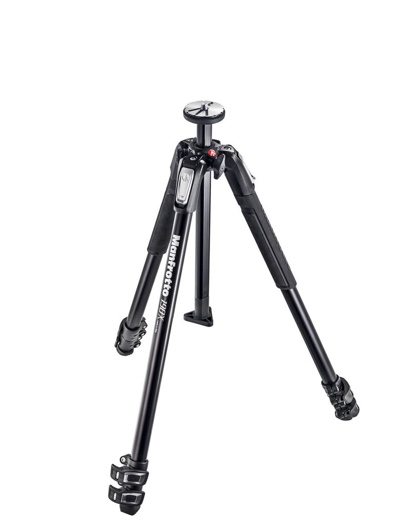 Manfrotto MT190X3 Stativ Digital-/Filmkameras 3 Bein(e) Schwarz