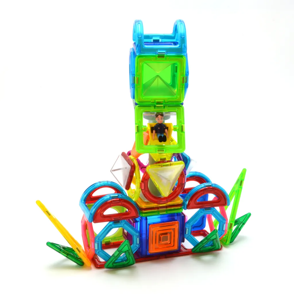 Magformers Emotion Spin 74 pièces : Jeu de construction magnétique expert - 6