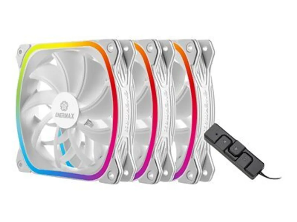 Réduire le Bruit PC et la Chaleur avec Enermax SquA RGB 120mm Blanc Pack