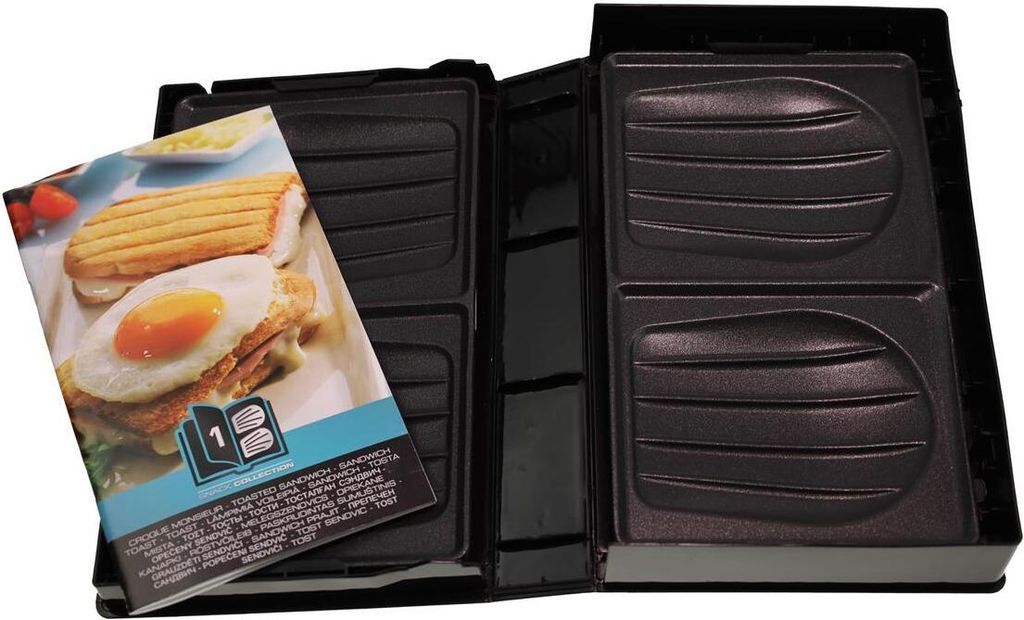 Tefal XA 8001 SNACK COLLECTION Plattenset Nr.1 Sandwich Produktbild 3