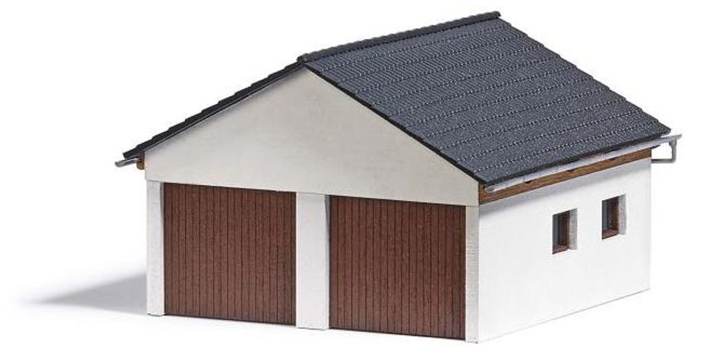 Busch 1647 - 1/87 / H0 Doppelgarage - Neu