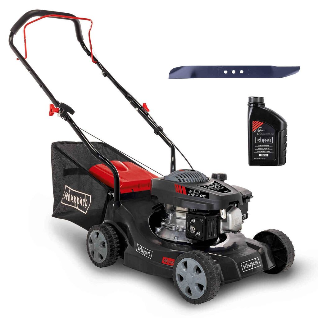 Scheppach Rasenmäher Benzin MP132-40 | 3,3PS Leistung | Produktbild 
