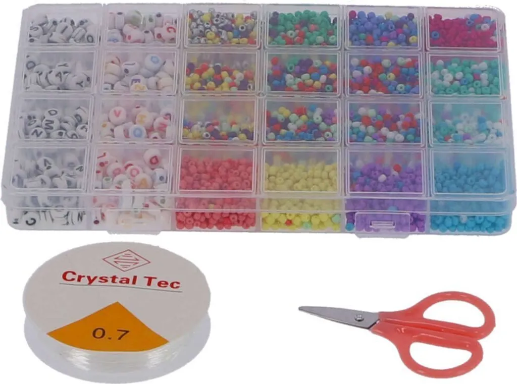 Jeu de perles 24 sortes pour fabriquer des cadeaux faits maison DIY - 3