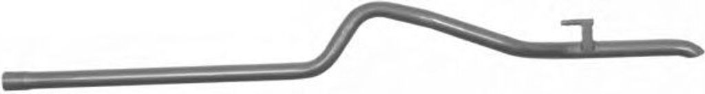 VEGAZ Abgasrohr Auspuffrohr passend für MERCEDES-BENZ SPRINTER 3-t Kasten (903) Hinten MR-239