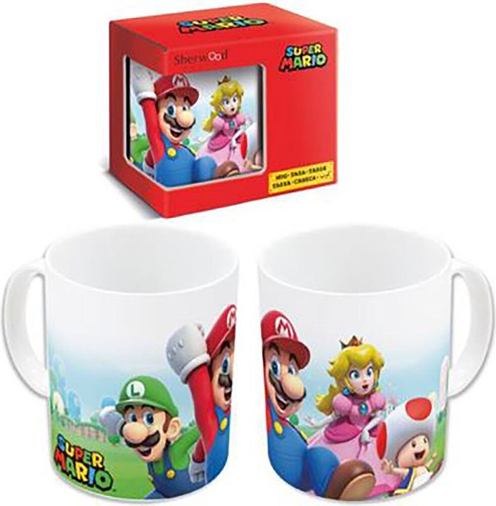 Pyramid Friends Mario Und Seine Tasse 325ml Durchsichtig Durchsichtig One Size