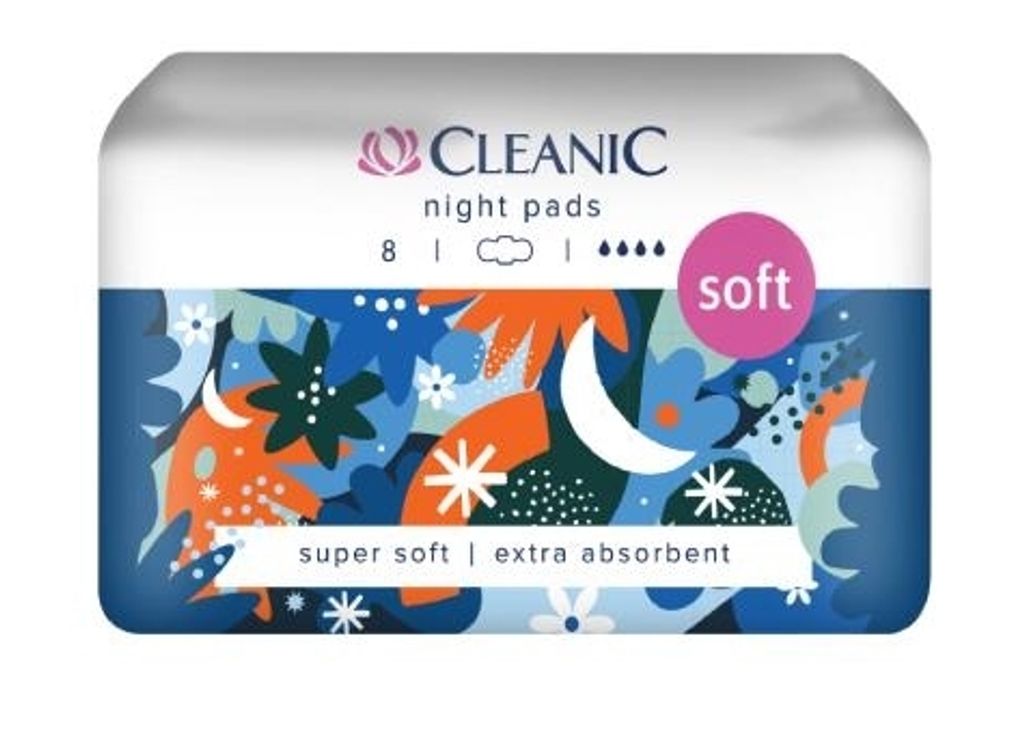Cleanic Assorbenti Night Soft 8 pezzi Immagine del prodotto 