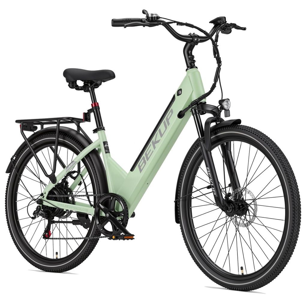 26 Zoll Cityrad E-Bike Herren Damen 522 Wh 45 Nm 36V 14.5Ah Produktbild 