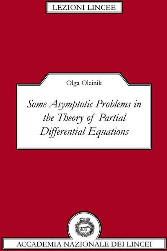Some Asymptotic Problems in the Theory of Partial Differential Equations