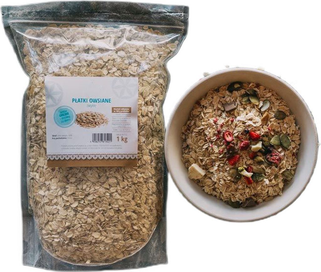 Haferflocken 1kg - Schronisko Bukowina Produktbild 