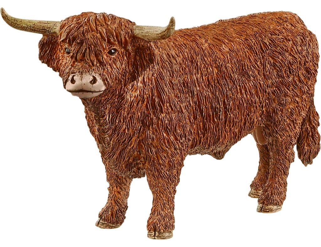 Schleich Farm World Hochland Bulle, Spielfigur Produktbild 