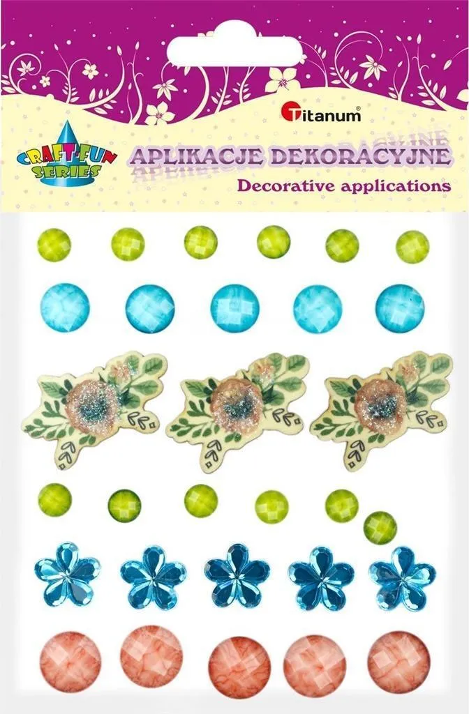 Miscela di cristalli autoadesivi