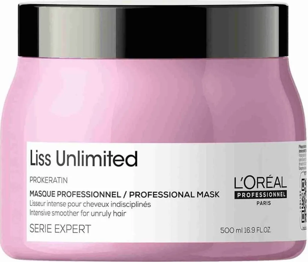 Adieu Frisottis avec le Masque Liss Unlimited L'Oréal Expert 500 ml