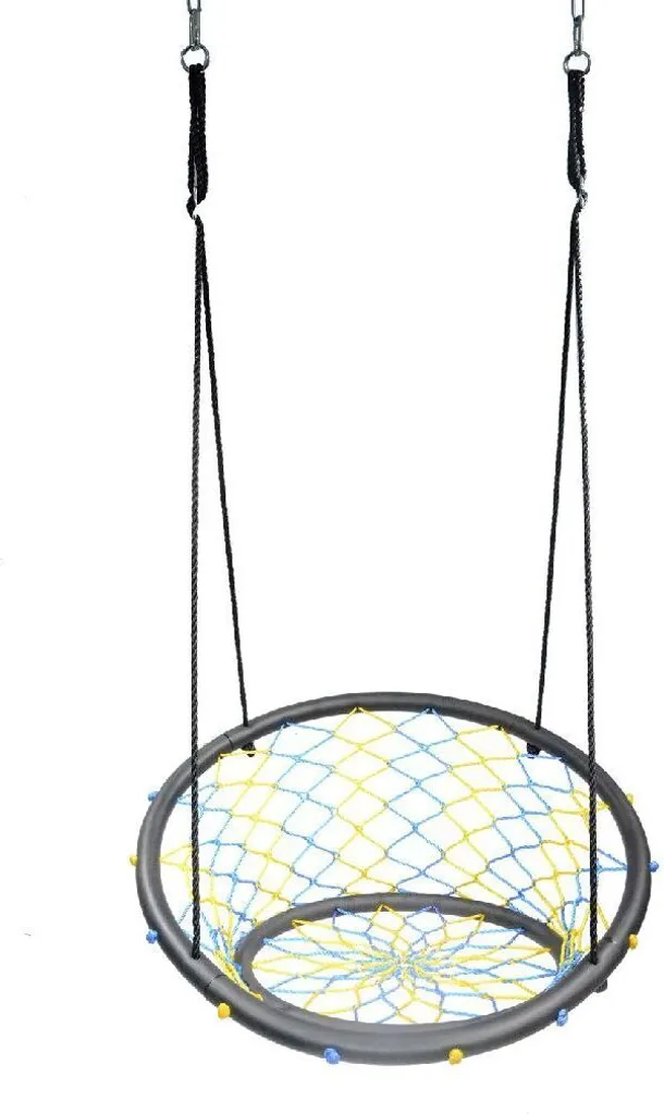 OUTDOOR PLAY Balançoire Nid avec Filet 90 cm - Jeu de Jardin Enfant