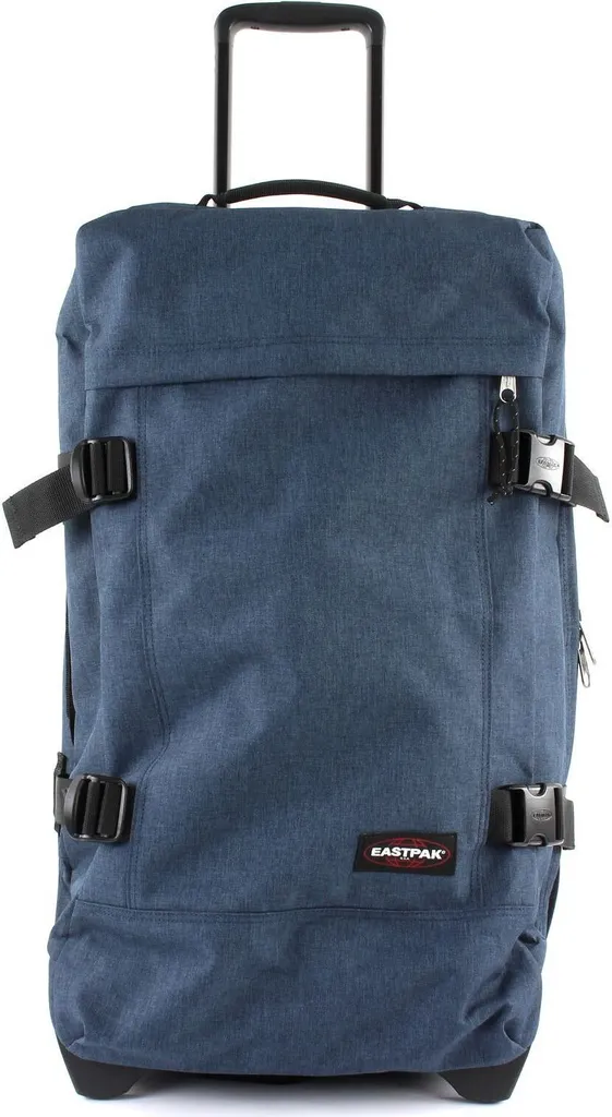 Sac de voyage à roulettes Eastpak Tranverz bleu denim 69cm