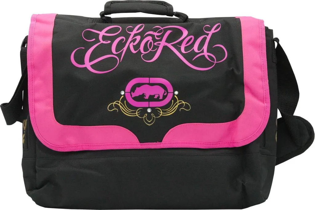 Sacoche ordinateur portable rouge Ecko : finis les chocs en transport