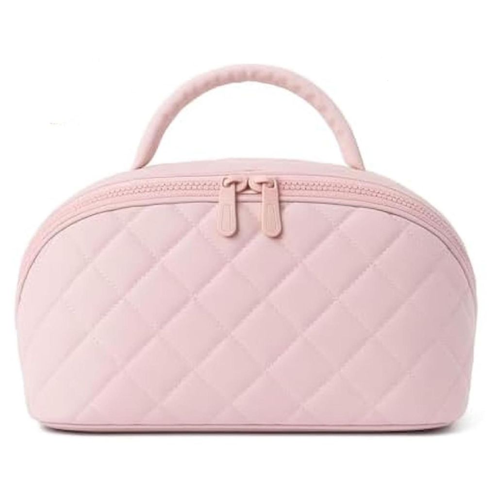 Borsa cosmetica imbottita da donna, borsa per trucchi Immagine del prodotto 