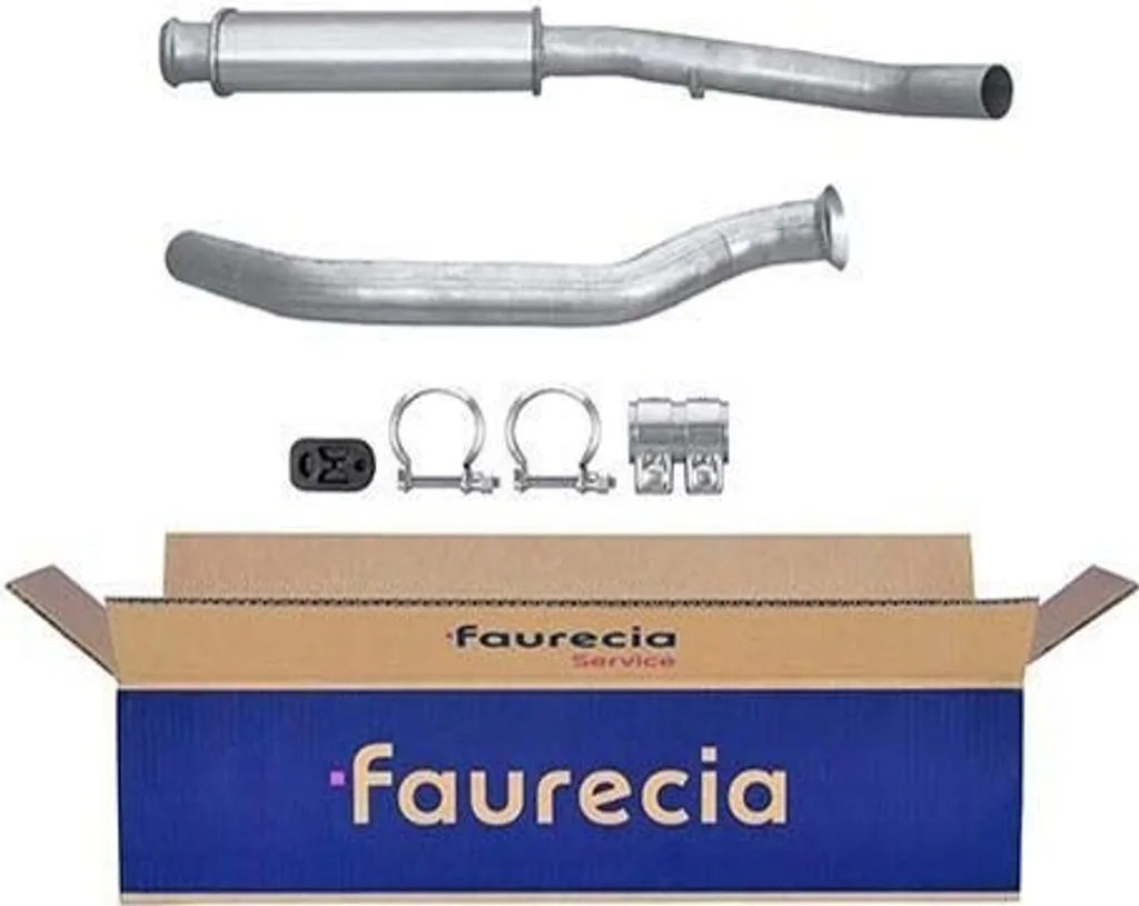 Silencieux avant pour Peugeot 306 - Réparation échappement HELLA 170561