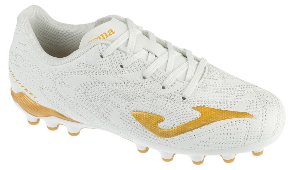 Joma Evolution Jr 2602 AG EVJS2602AG, Fußballschuhe, für Jungen, Weiß