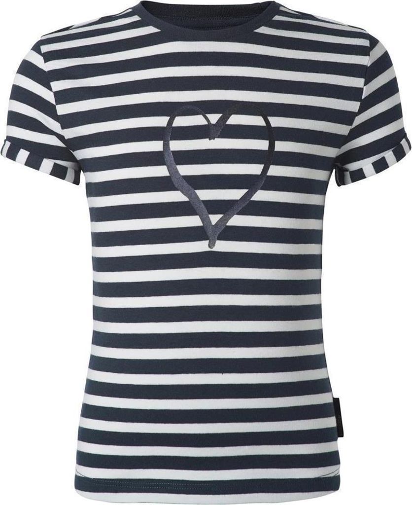 Noppies T-Shirt Niella Streifen marine weiß 80