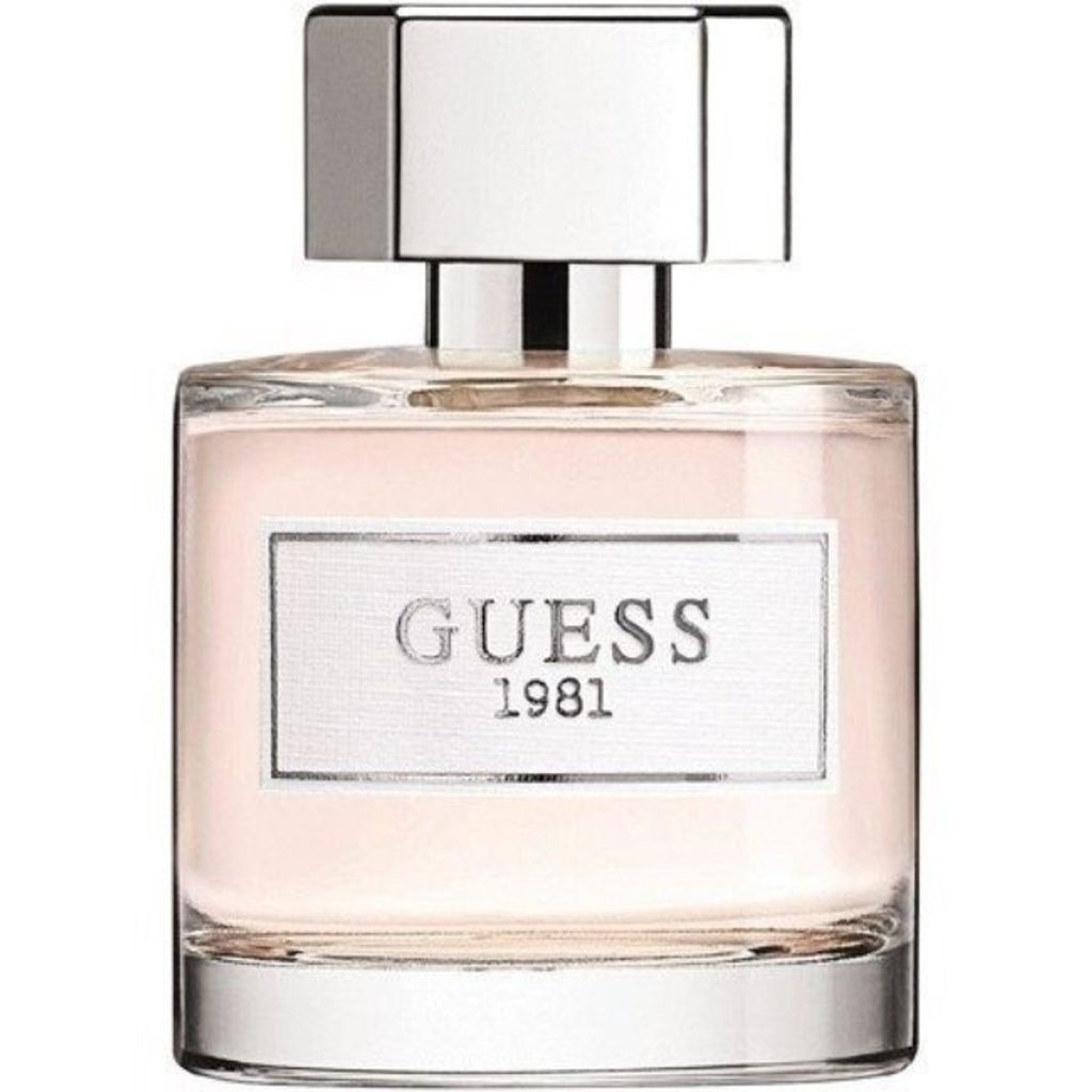 A bottle of Guess 1981 perfume.