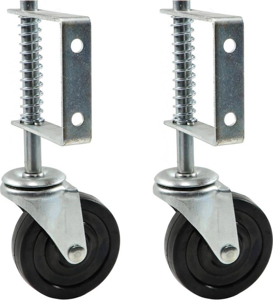 2er Set FIXMAN Gefederte Laufrolle für Schiebetore 100 mm, Produktbild 