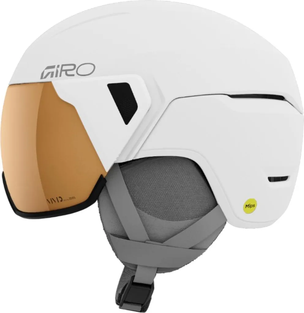 Casque de ski Giro Aria Spherical blanc 55,5-59 cm pour femme haut de gamme
