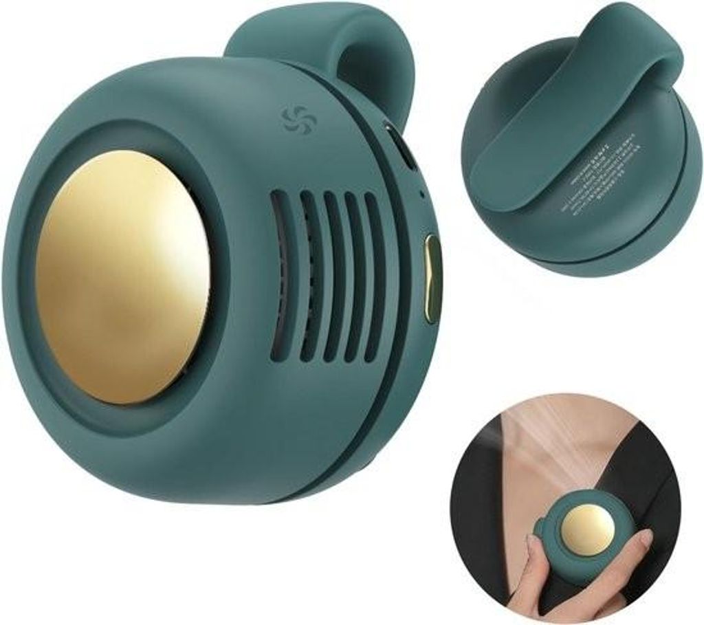 360° drehbarer Mini-Ventilator – 3 Geschwindigkeitsstufen – Produktbild 