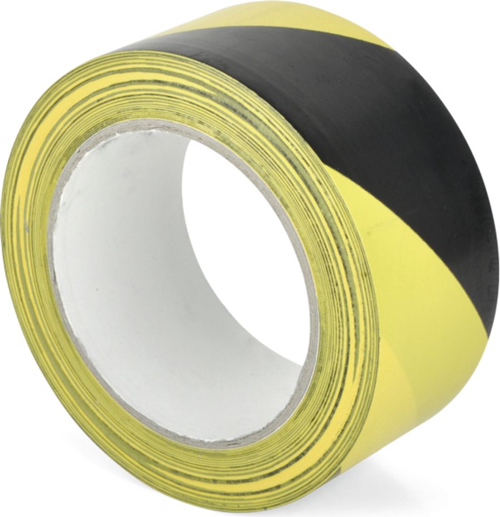 Standard-Bodenmarkierungsband WT-5160, PVC, Gelb/Schwarz, 50 mm x 33 m