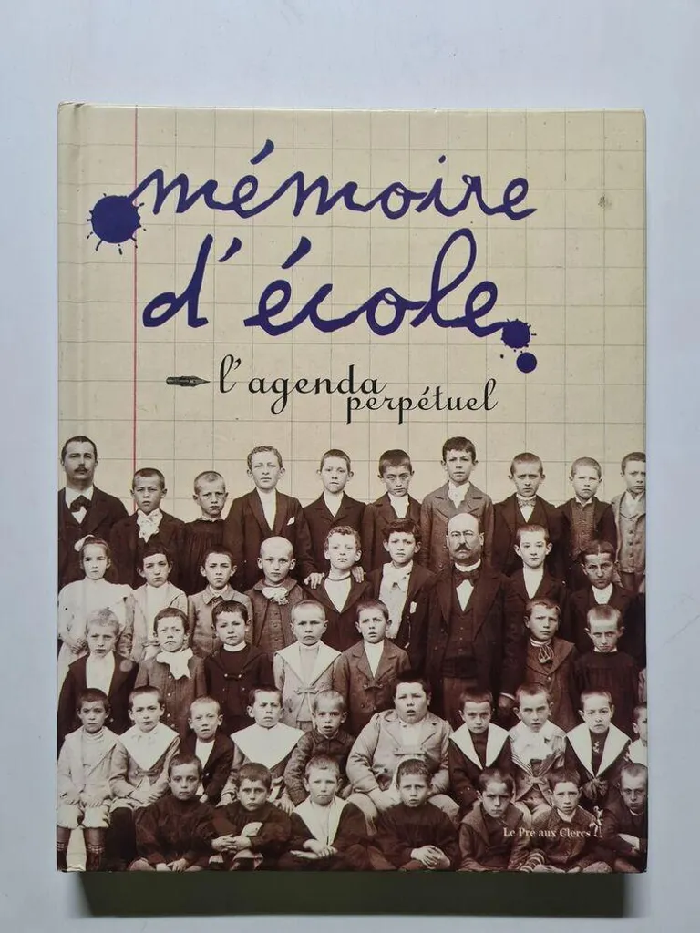 Agenda Perpétuel Mémoire d'École : Planificateur Idéal pour Étudiants