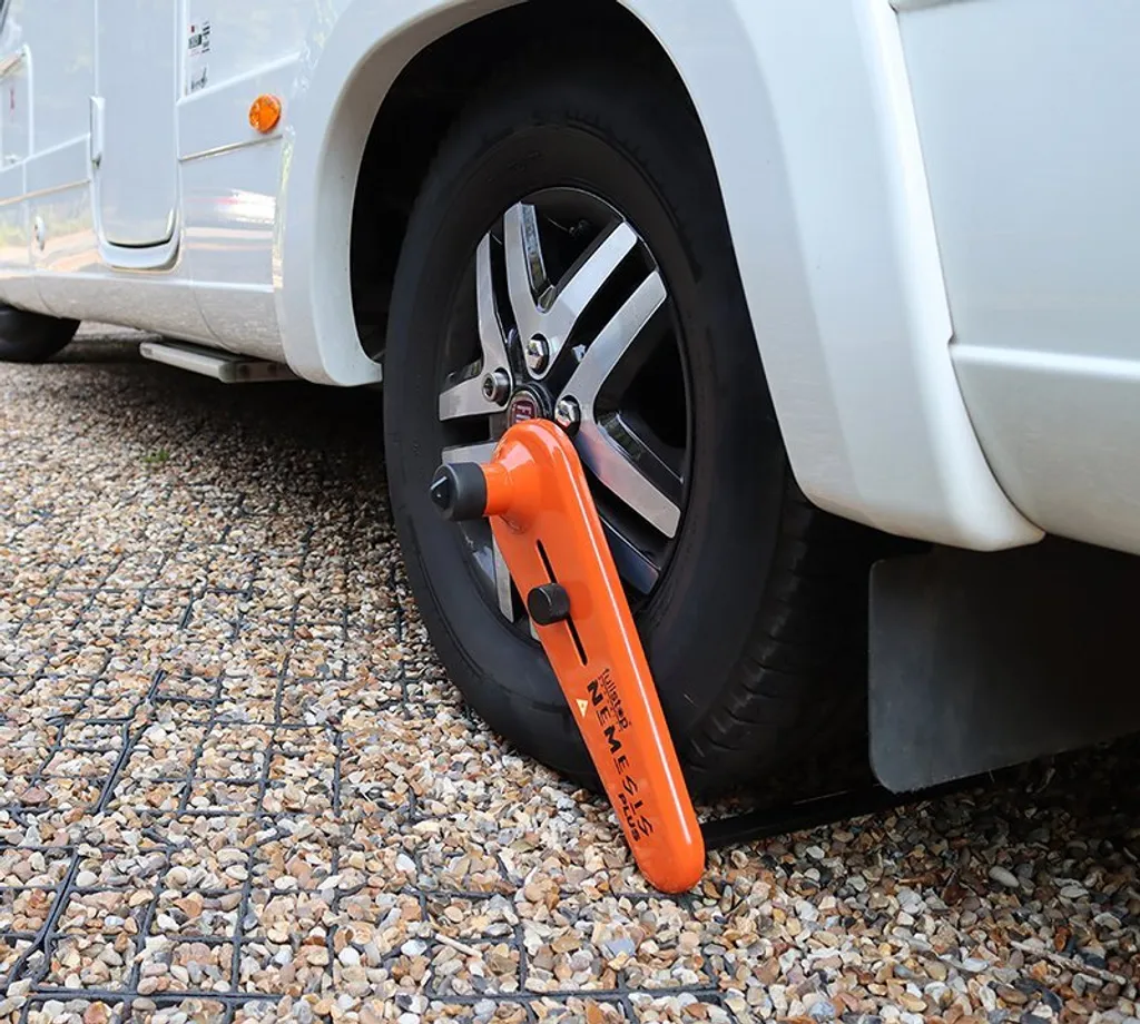 Sabot de roue Nemesis Plus SCM - Antivol haute sécurité camping-car - 6