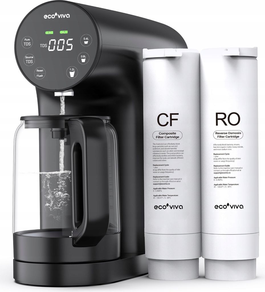 Ninja ES501EU, Ekspres do espresso, 2 l, Ziarna kawy, Zdjęcie produktu 