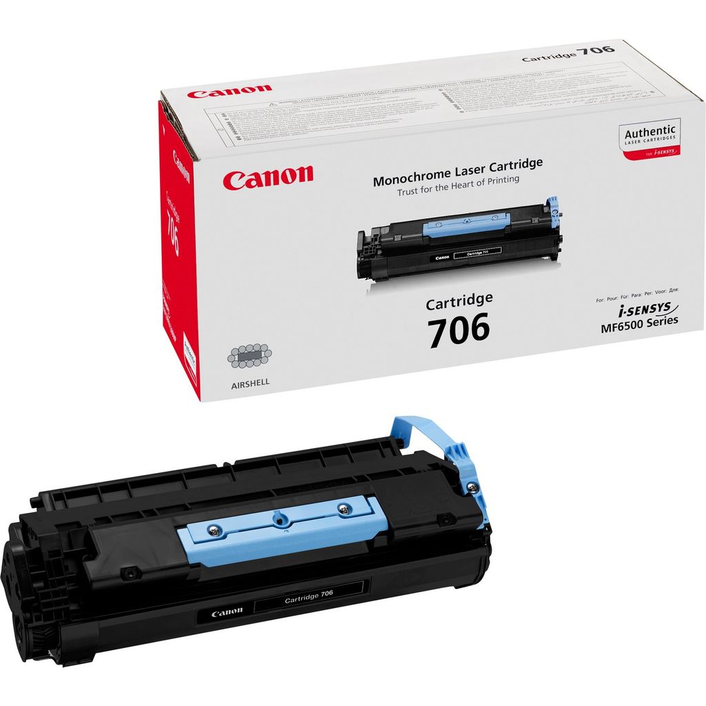 Canon 706 - Schwarz - original - Tonerpatrone