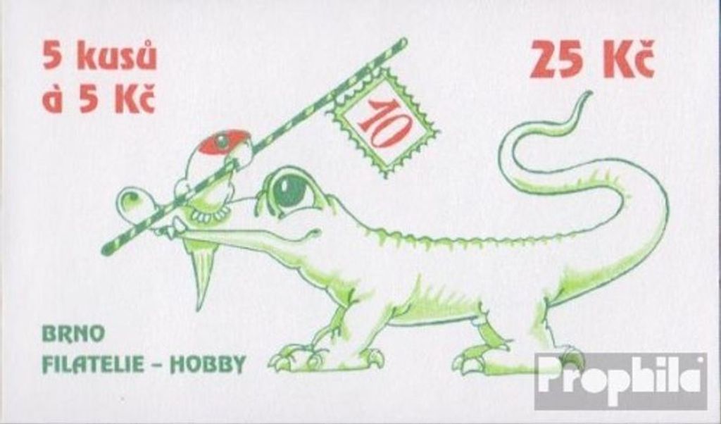 Briefmarken Tschechien 1999 Mi MH0-77 (kompl.Ausg.) postfrisch Humor