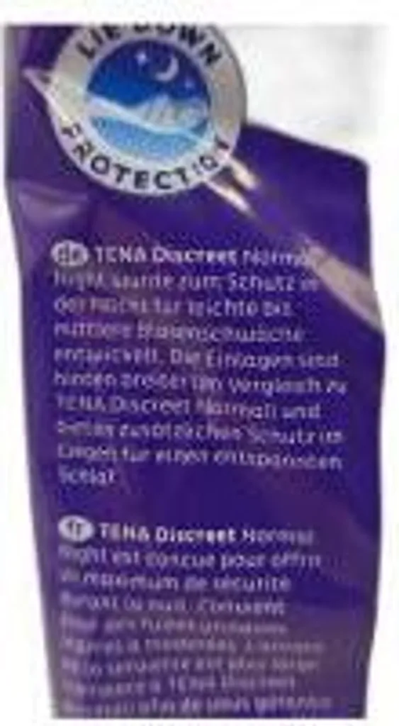 Tena Discreet Normal Nuit avec technologie Fresh Odour Control, 10 pcs - 5