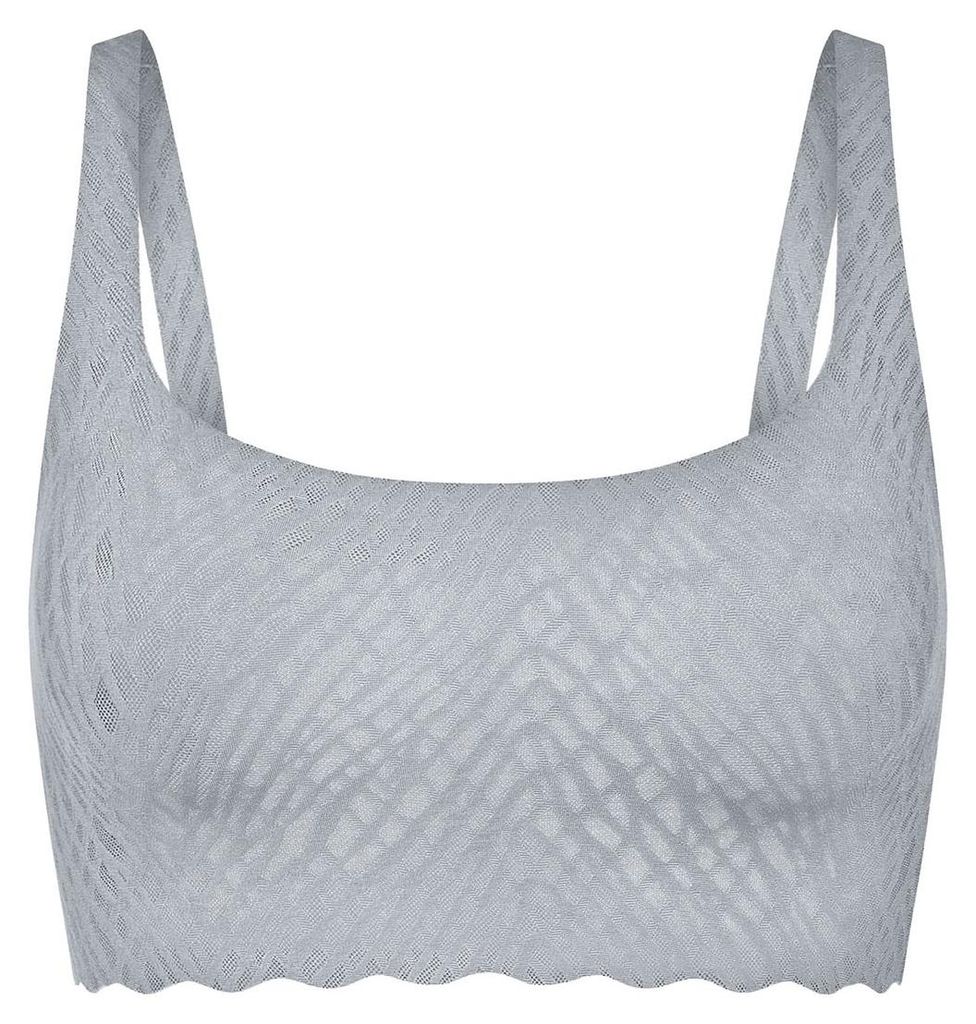 sloggi Damen Bustier Blue ZERO Feel Bliss chrome - Größe XS