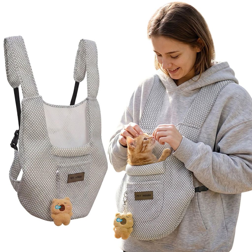 Katzen Rucksack Atmungsaktiv Haustier Rucksack bis 12.5 kg, Produktbild 