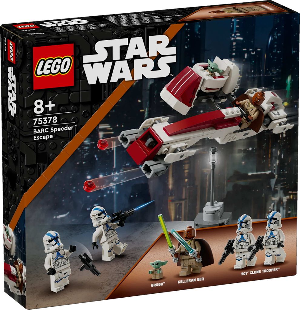 LEGO® Star Wars 75378 Fuga con lo Speeder BARC Immagine del prodotto 