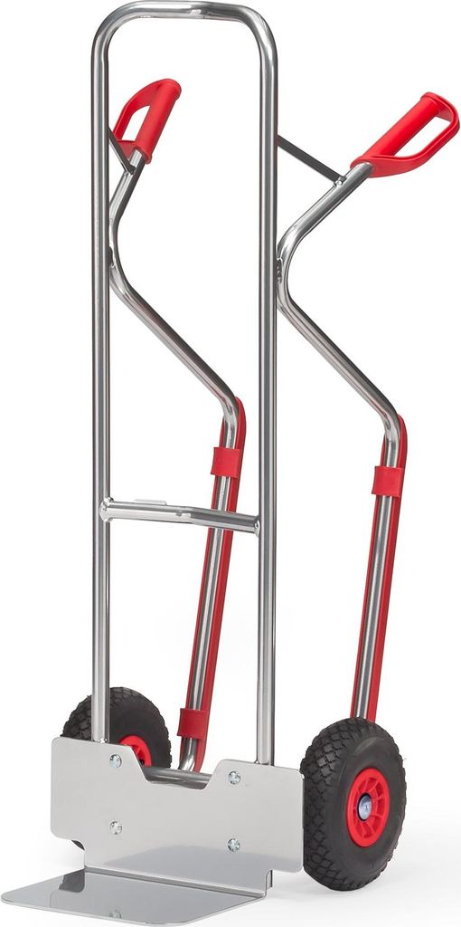 Fetra Transportgeräte Fetra Alu-Stapelkarre PolyurethanRäder 260 x 85 mm, A1330P