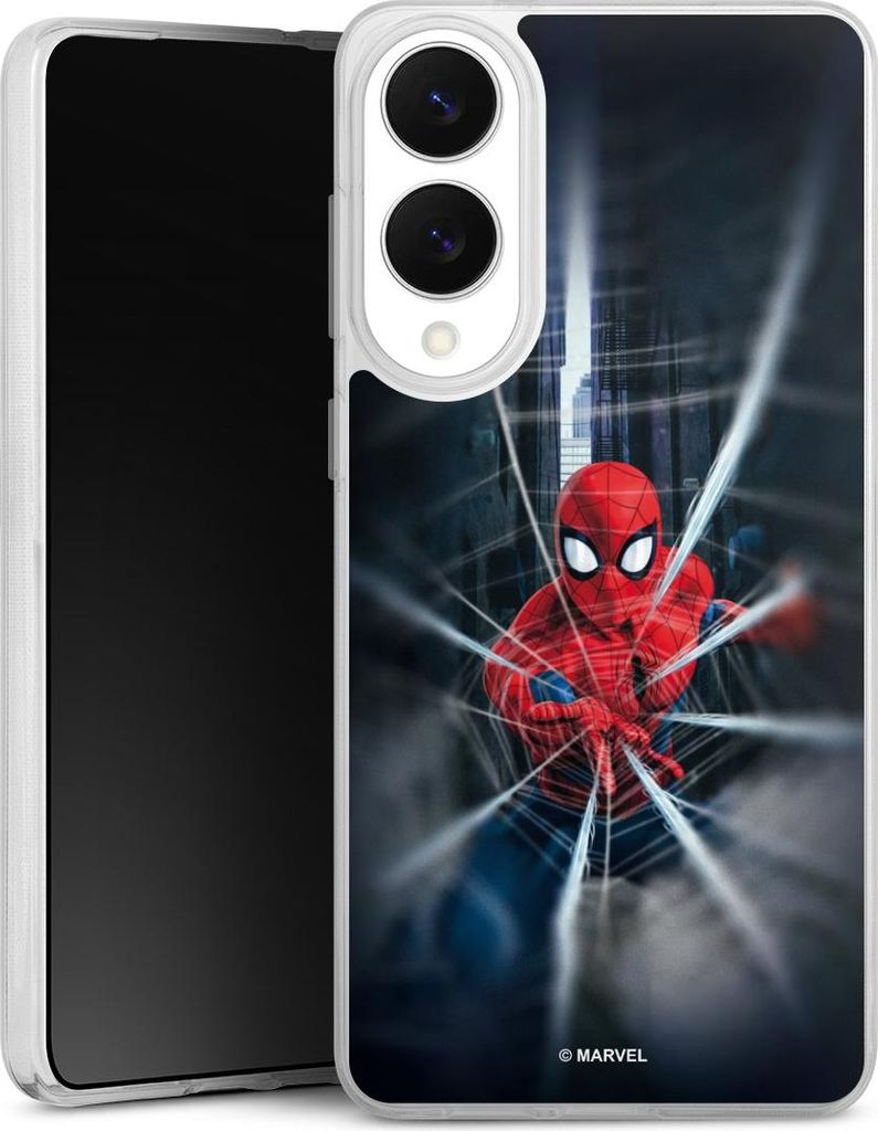 DeinDesign Handyhülle für Samsung Galaxy S25 Edge Silikon Hülle Case Smartphone Schutzhülle Kinofilm Marvel Spider-Man