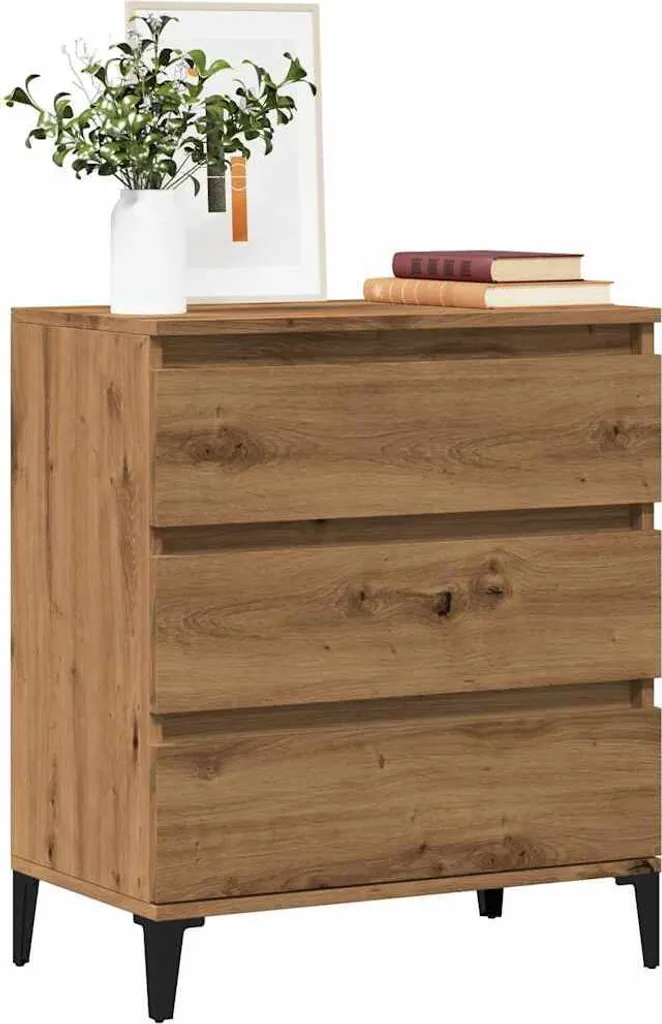 Maison Exclusive Credenza 60x35x70 cm Legno Multistrato Rovere Artisan