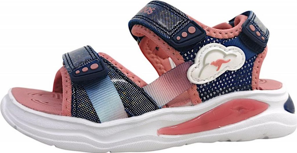 KangaRoos K-SLS Cloud Kinderschuhe Mädchen Sandaletten Blau Freizeit, Schuhgröße:27 EU