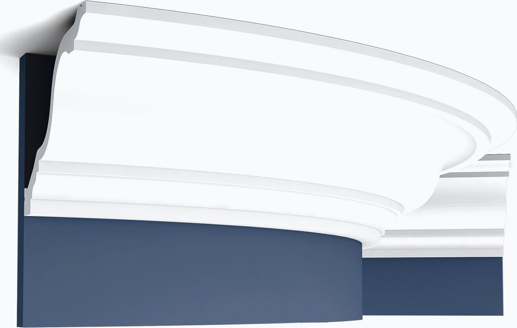 Orac Decor C334F LUXXUS flexible Decken Eckleiste Stuckleiste Einrichtungs Profil | 2 m